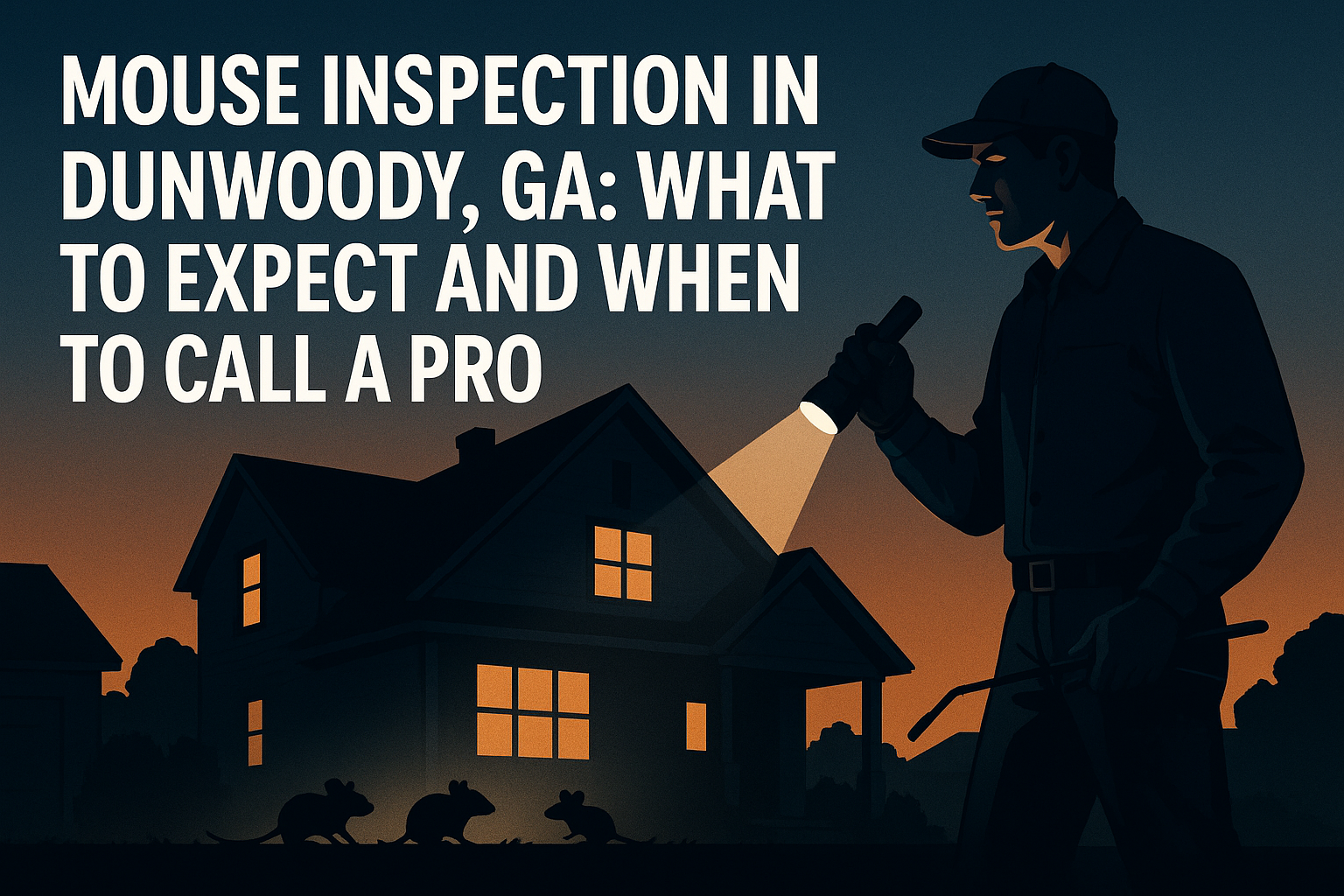 Mouse Inspection Dunwoody, Georgia