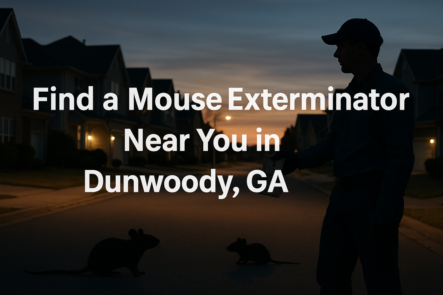Mouse Exterminator Dunwoody, GA