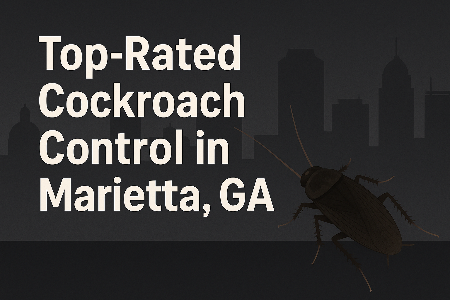 Top-Rated Cockroach Control in Marietta, Georgia: Cost, Treatment & Tips