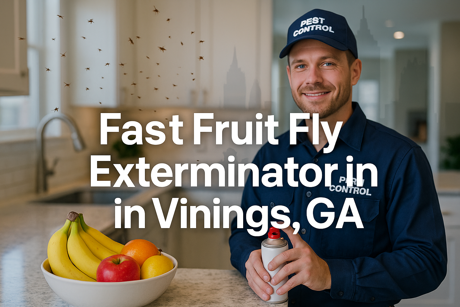 Fast Fruit Fly Exterminator in Vinings, GA: Quick Relief for Your Home