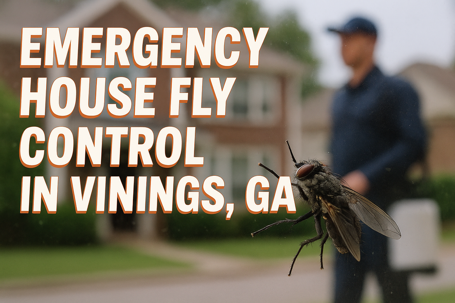 Emergency House Fly Control in Vinings, Georgia: What to Do Right Now