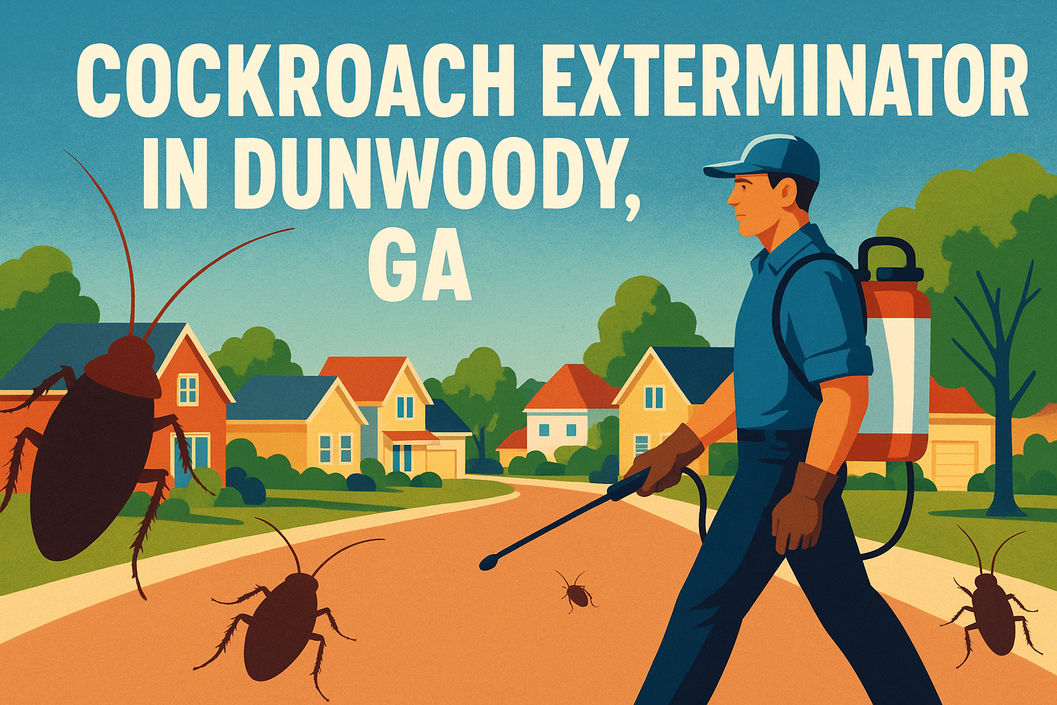 Find a Cockroach Exterminator Near You in Dunwoody, GA: Local Guide