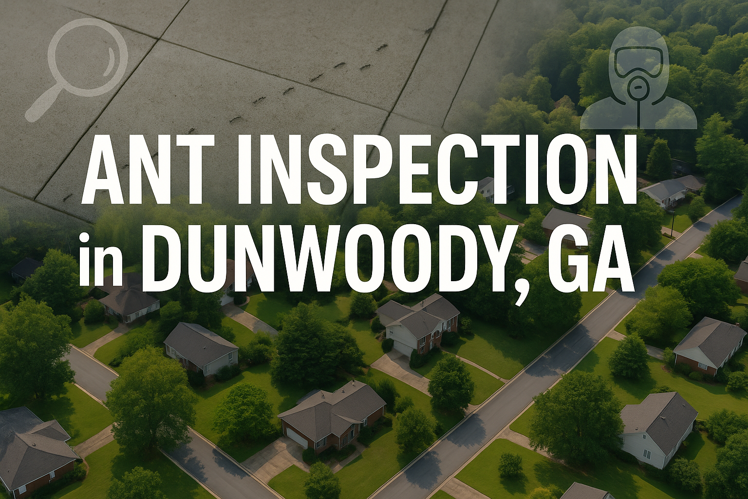 Ant Inspection Dunwoody, Georgia