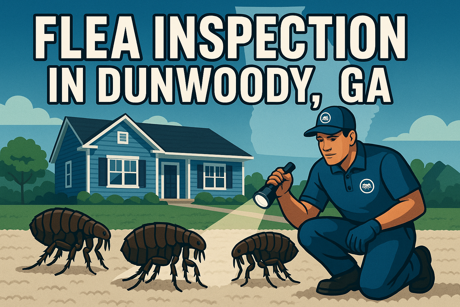 Flea Inspection in Dunwoody, Georgia: What to Expect and When to Call a Pro