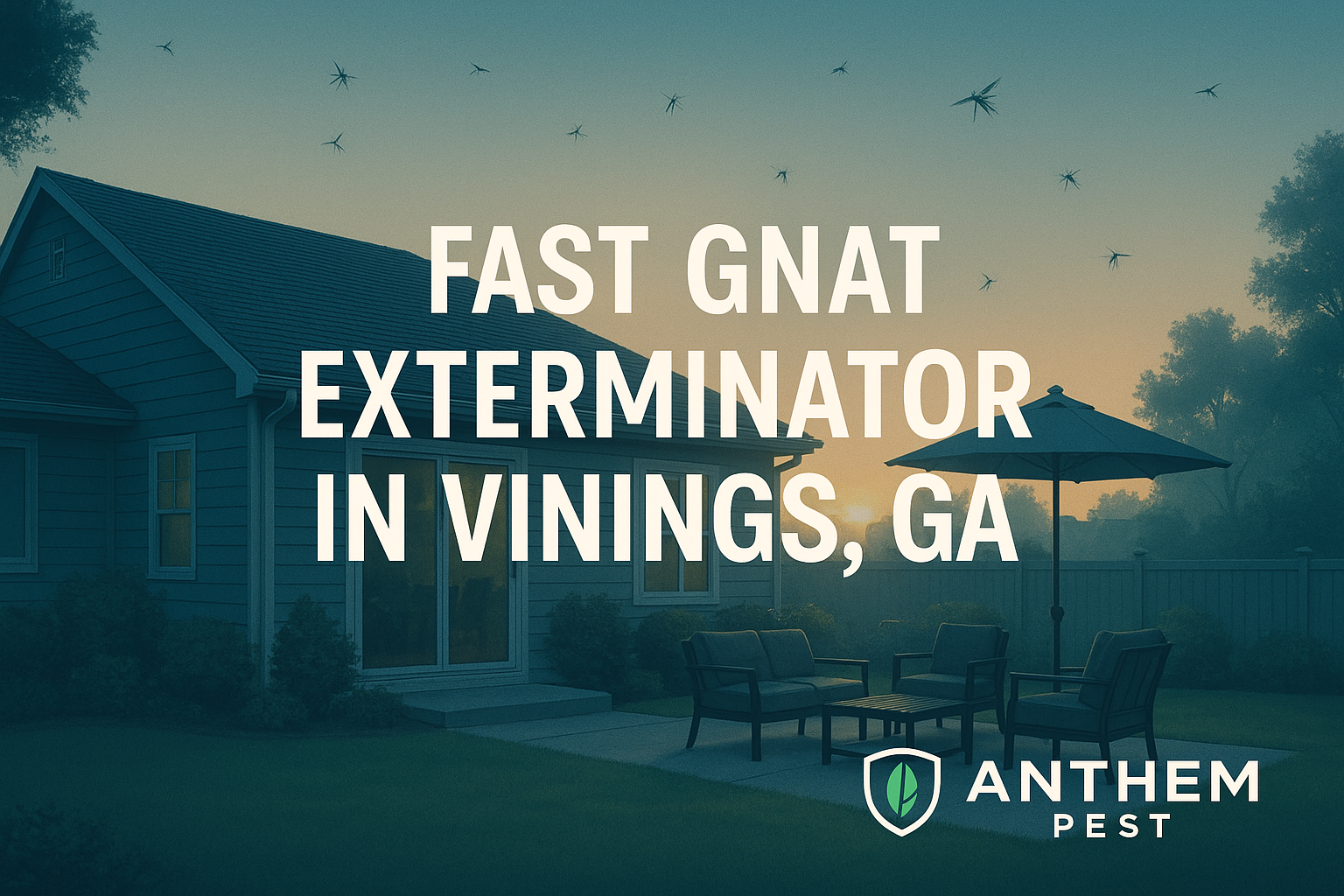 Fast Gnat Exterminator in Vinings, GA: Quick Relief for Your Home