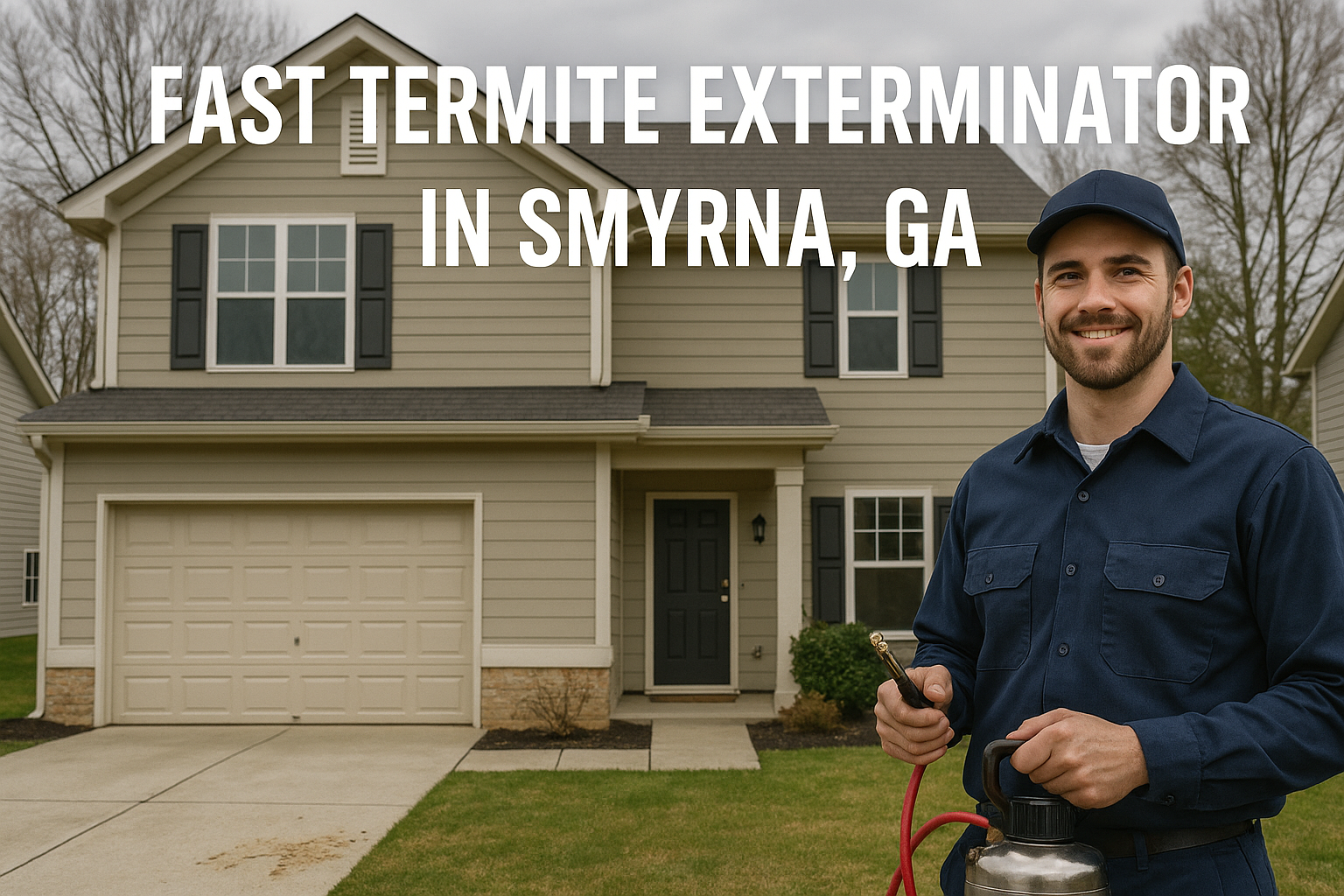 Fast Termite Exterminator in Smyrna, GA: Quick Relief for Your Home