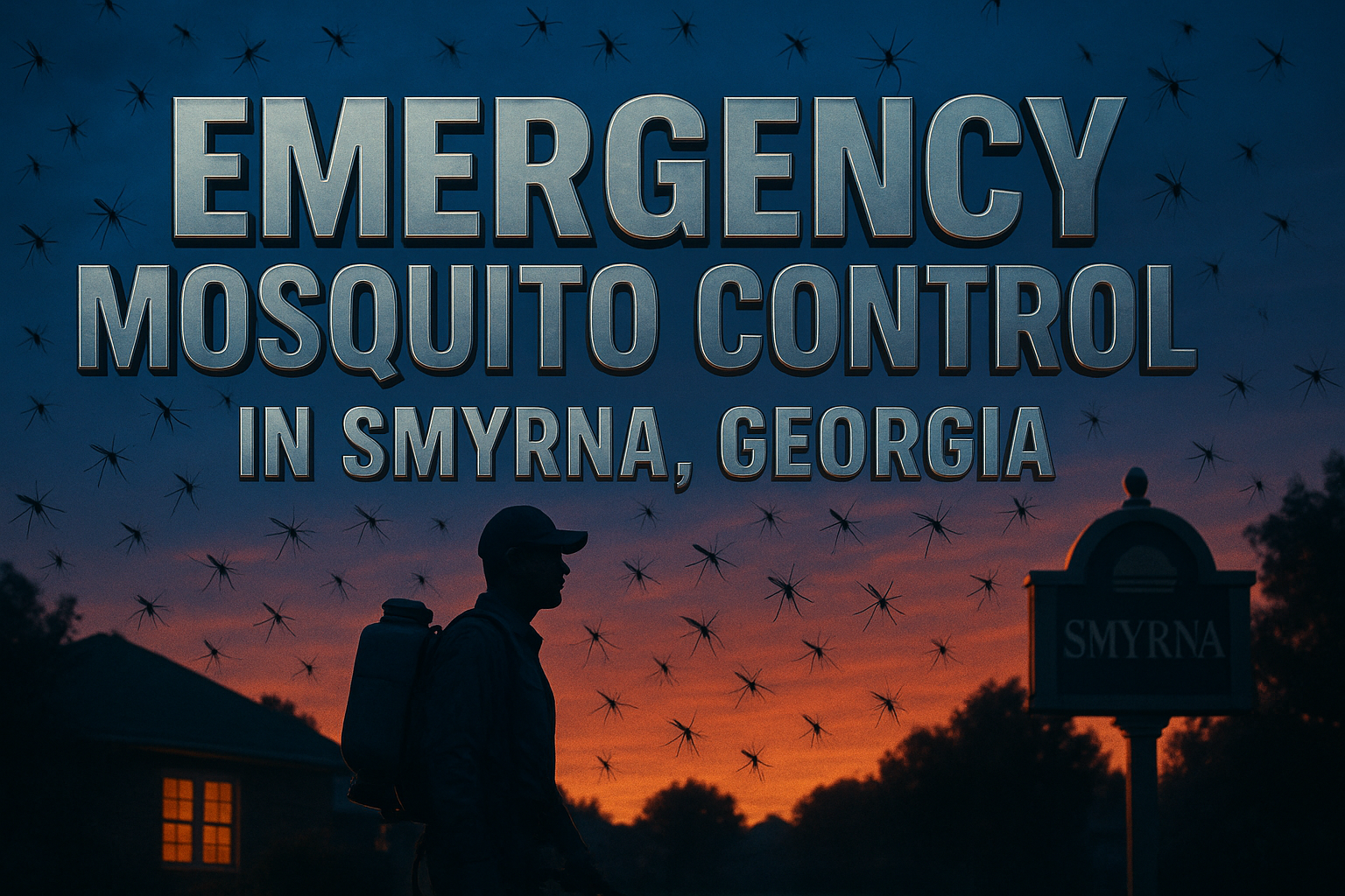 Emergency Mosquito Control in Smyrna, Georgia: What to Do Right Now
