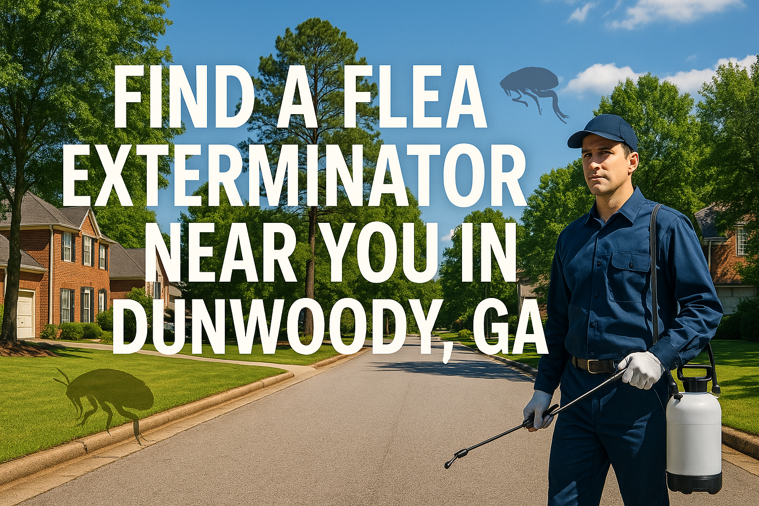 Find a Flea Exterminator Near You in Dunwoody, GA: Local Guide