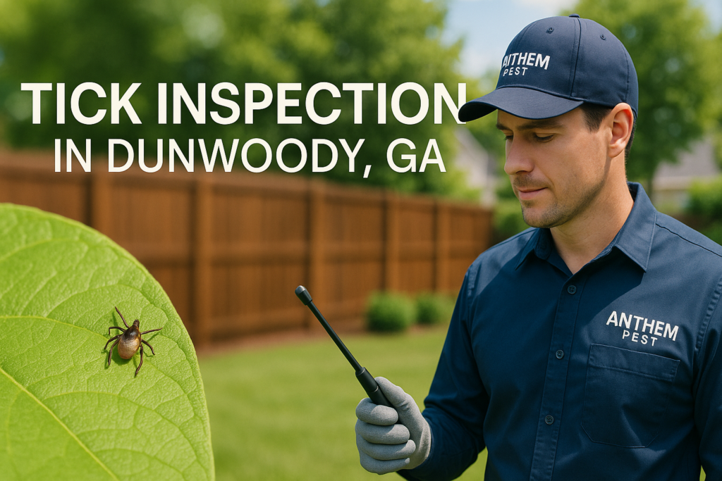 Tick Inspection Dunwoody, Georgia
