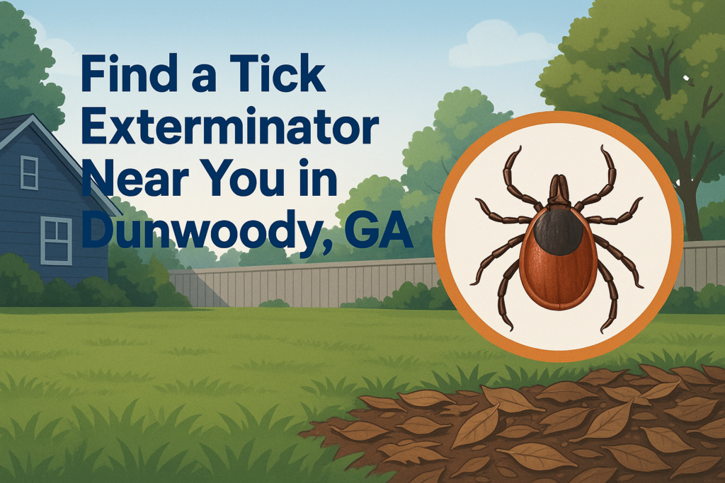 Tick Exterminator Dunwoody, GA
