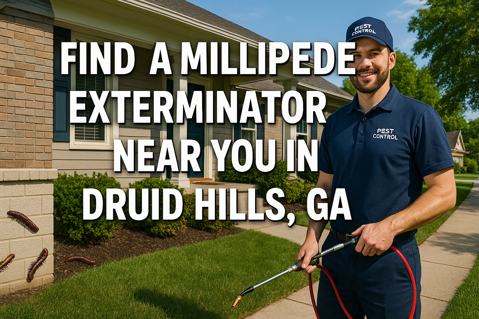 Find a Millipede Exterminator Near You in Druid Hills, GA: Local Guide 5 Find a Millipede Exterminator Near You in Druid Hills, GA: Local Guide