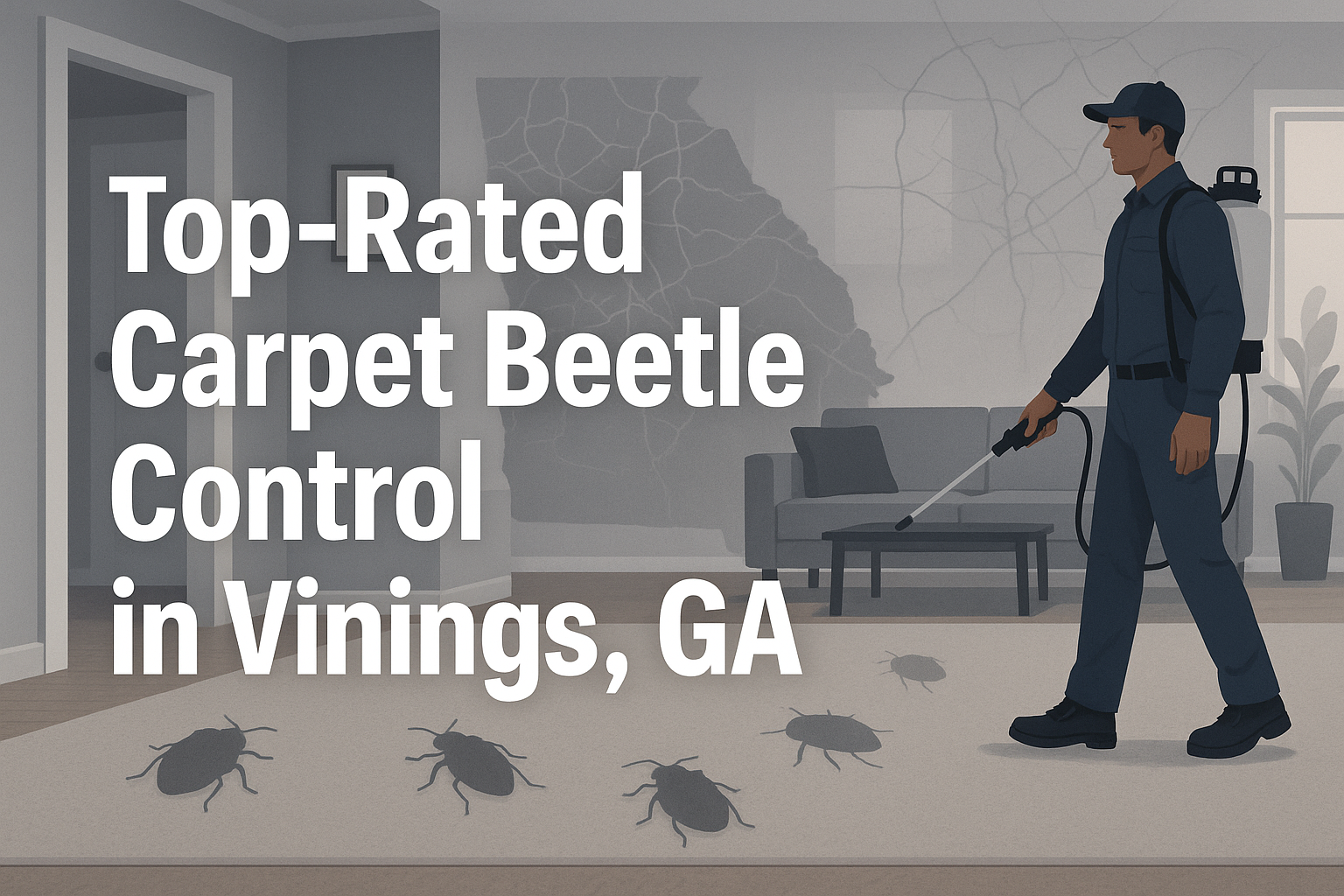 Top-Rated Carpet Beetle Control in Vinings, Georgia: Cost, Treatment & Tips