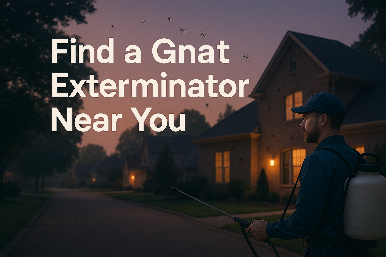 Find a Gnat Exterminator Near You in Druid Hills, GA: Local Guide