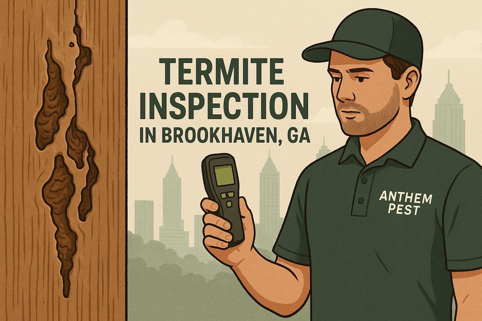 Termite Inspection in Brookhaven, Georgia: What to Expect and When to Call a Pro