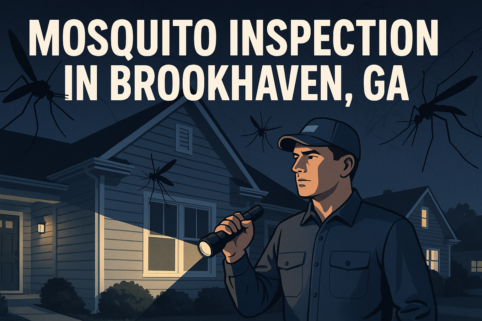 Mosquito Inspection Brookhaven, Georgia