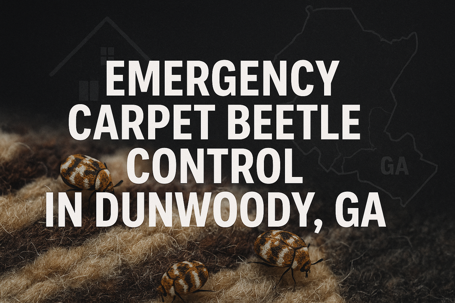 Carpet Beetle Control Dunwoody, Georgia