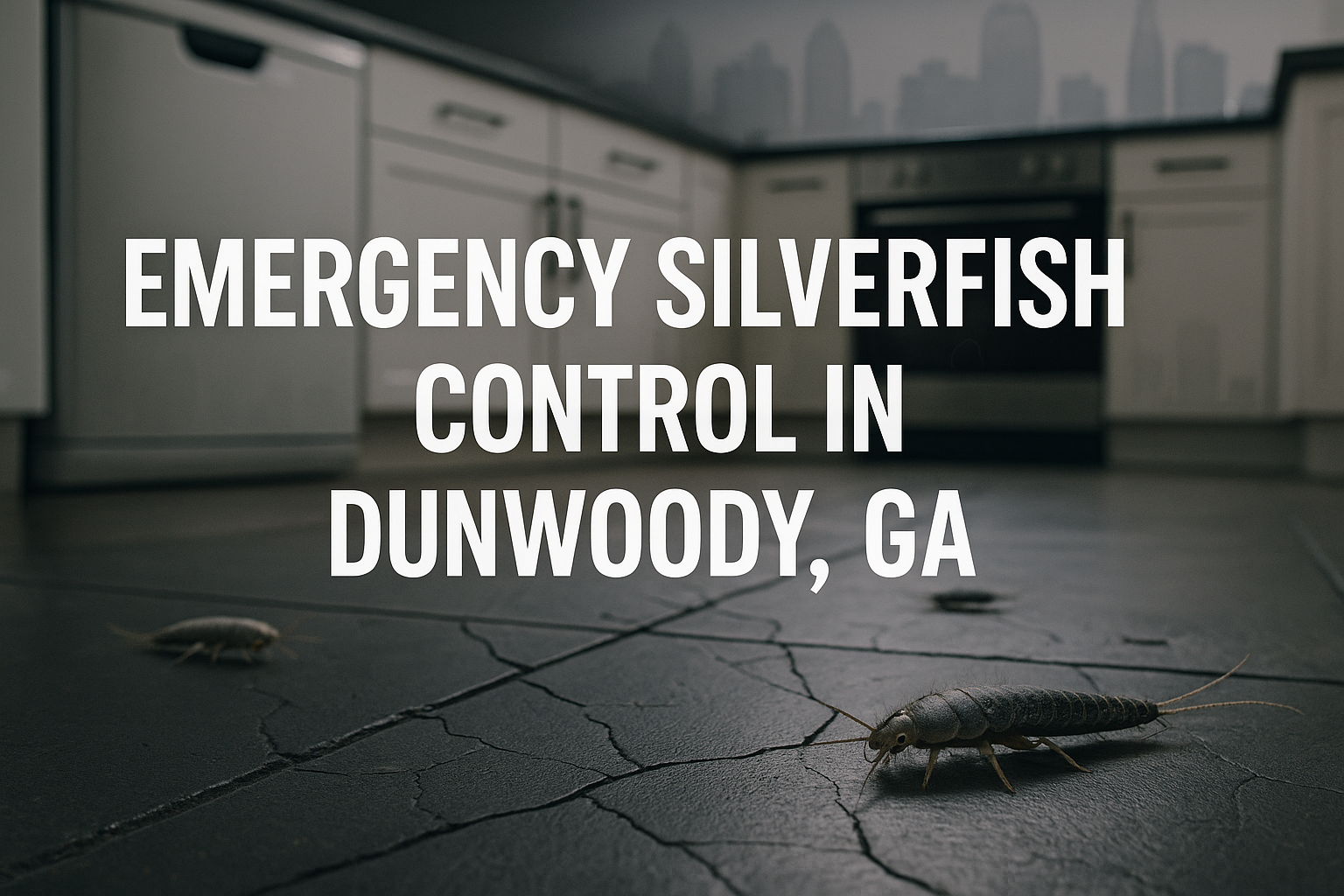 Emergency Silverfish Control Dunwoody, Georgia