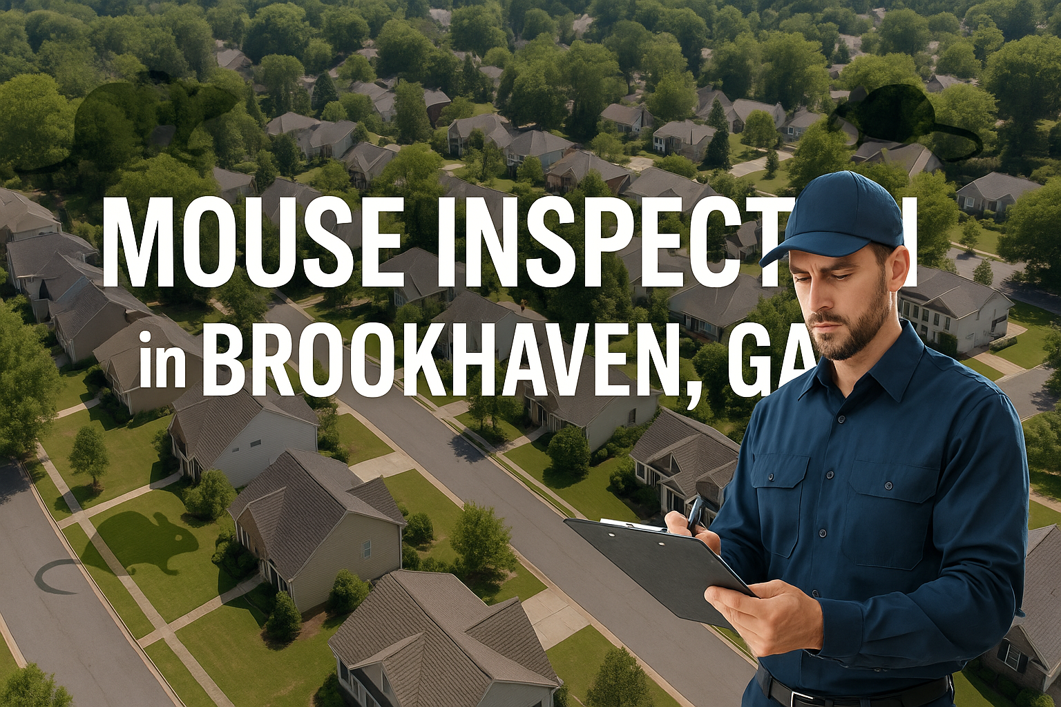 Mouse Inspection Brookhaven, Georgia