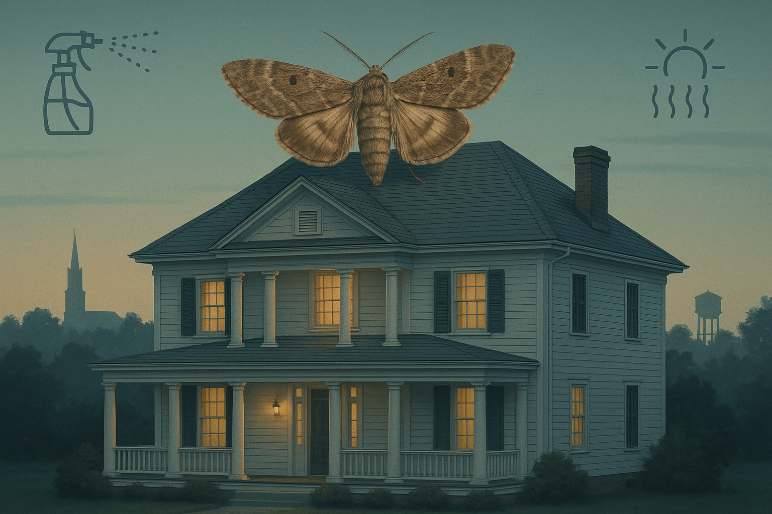 Top-Rated Moth Control in Marietta, Georgia: Cost, Treatment & Tips