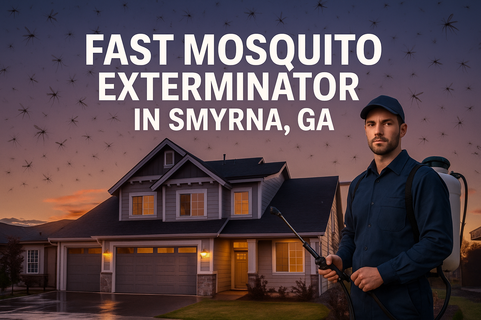 Fast Mosquito Exterminator in Smyrna, GA: Quick Relief for Your Home