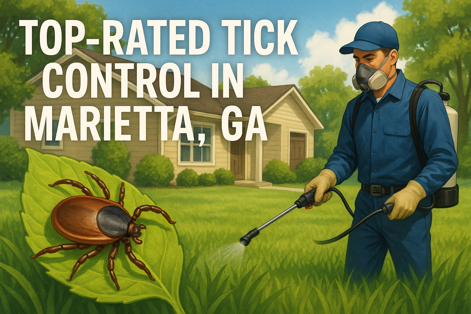 Top-Rated Tick Control in Marietta, Georgia: Cost, Treatment & Tips