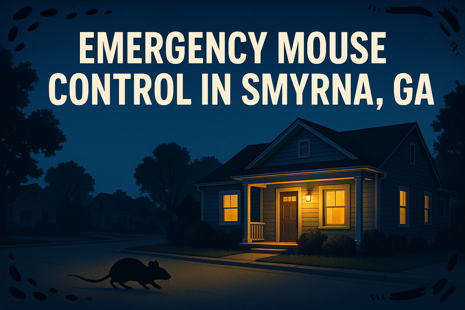 Emergency Mouse Control in Smyrna, Georgia: What to Do Right Now
