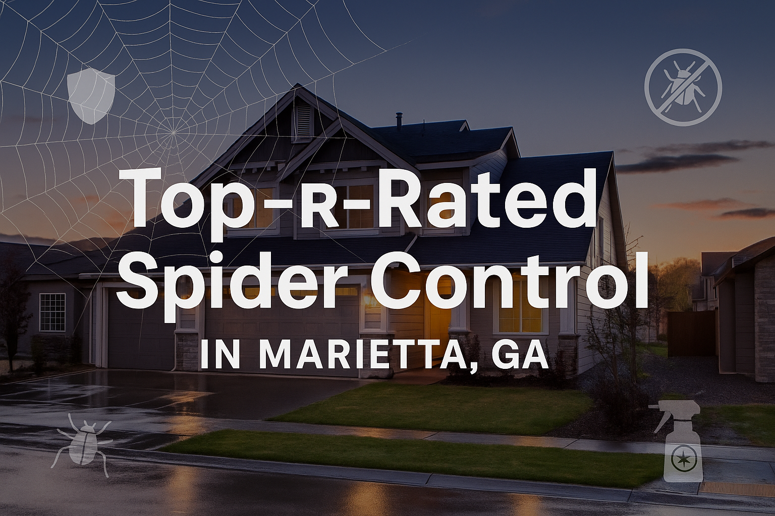 Top-Rated Spider Control in Marietta, Georgia: Cost, Treatment & Tips