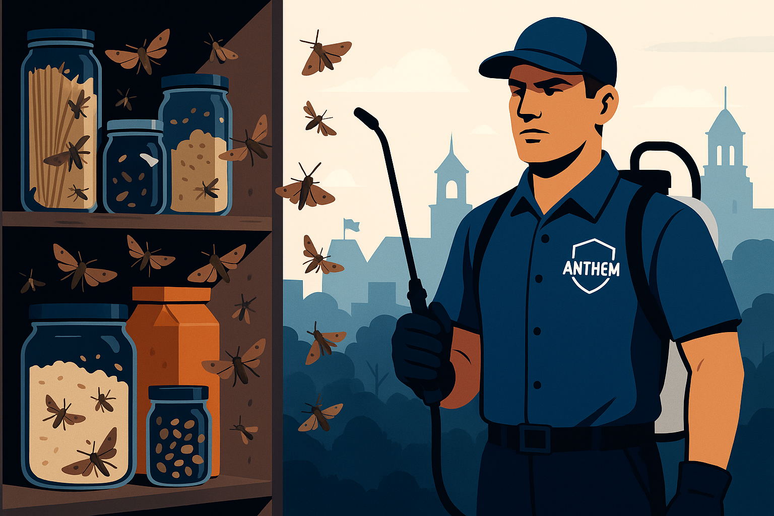 Top-Rated Moth Control in Marietta, Georgia: Cost, Treatment & Tips