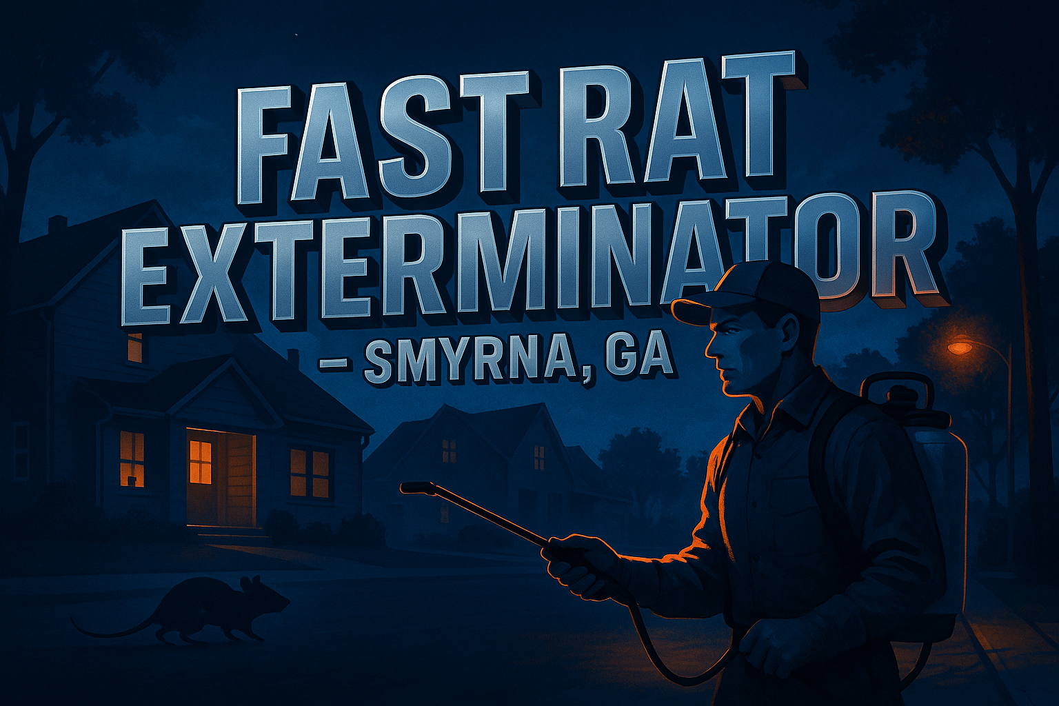 Fast Rat Exterminator in Smyrna, GA: Quick Relief for Your Home