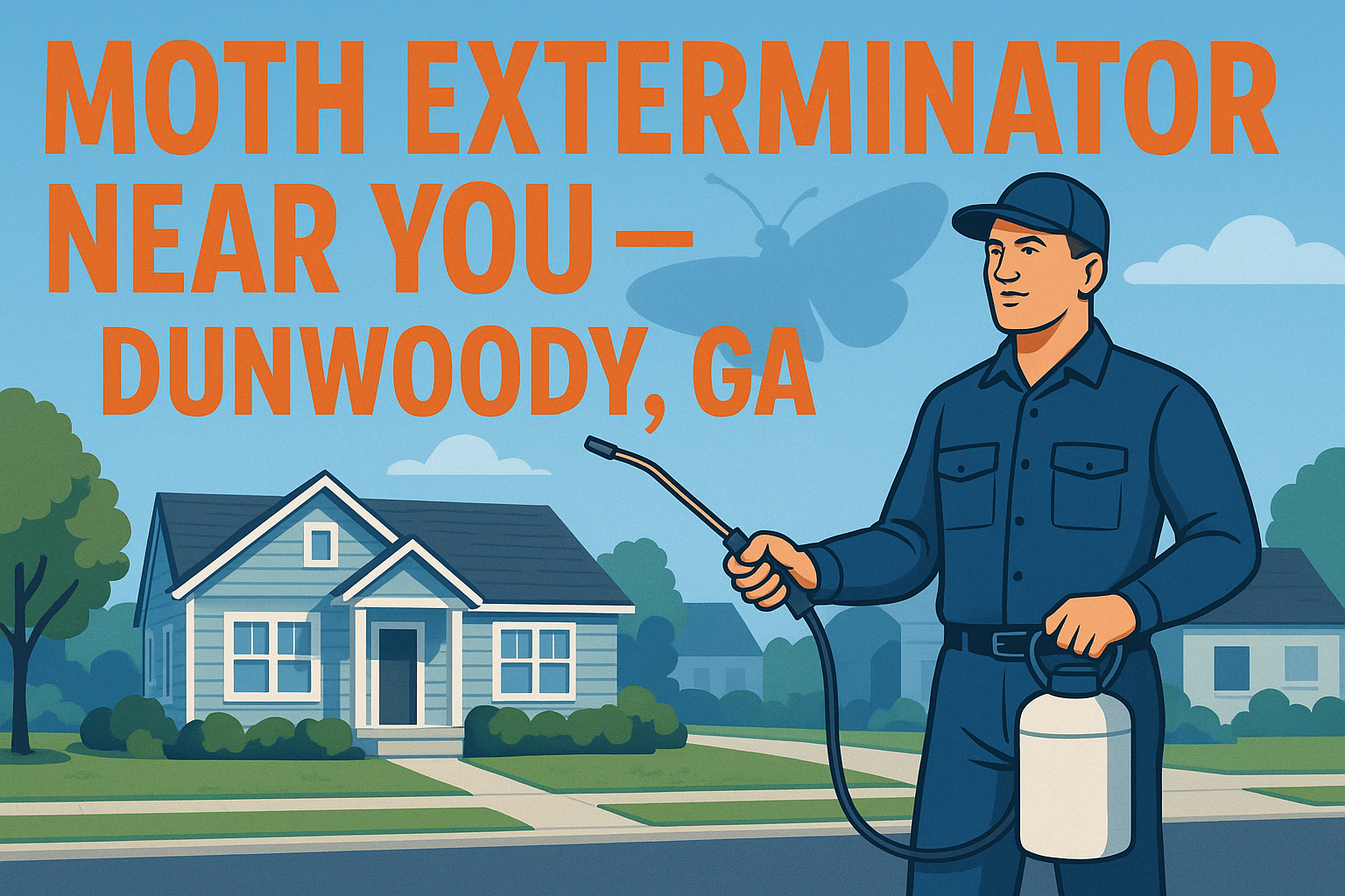 Find a Moth Exterminator Near You in Dunwoody, GA: Local Guide