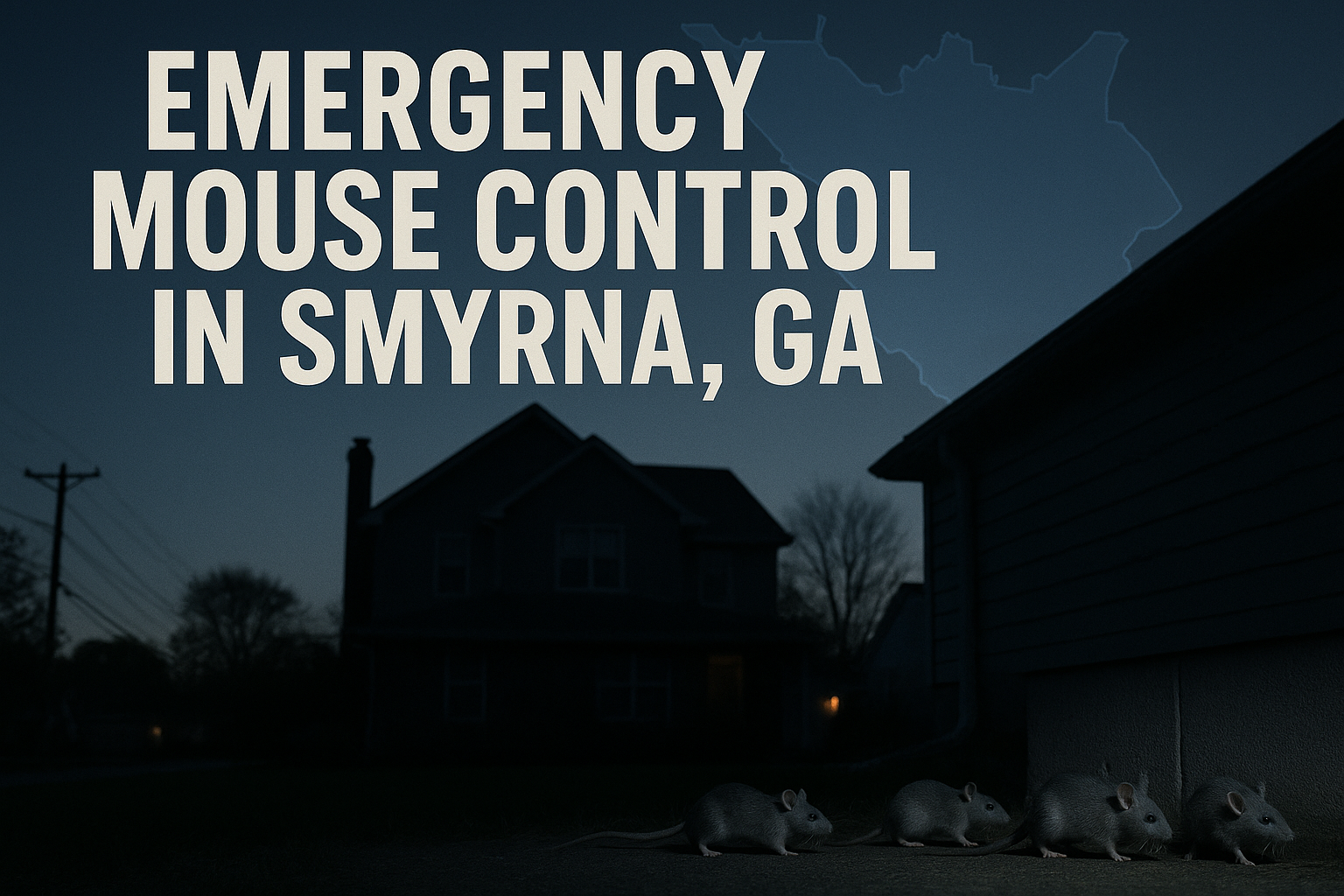 Emergency Mouse Control in Smyrna, Georgia: What to Do Right Now