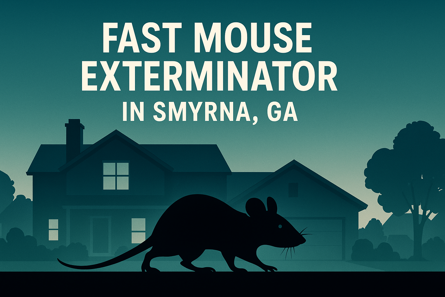Fast Mouse Exterminator in Smyrna, GA: Quick Relief for Your Home