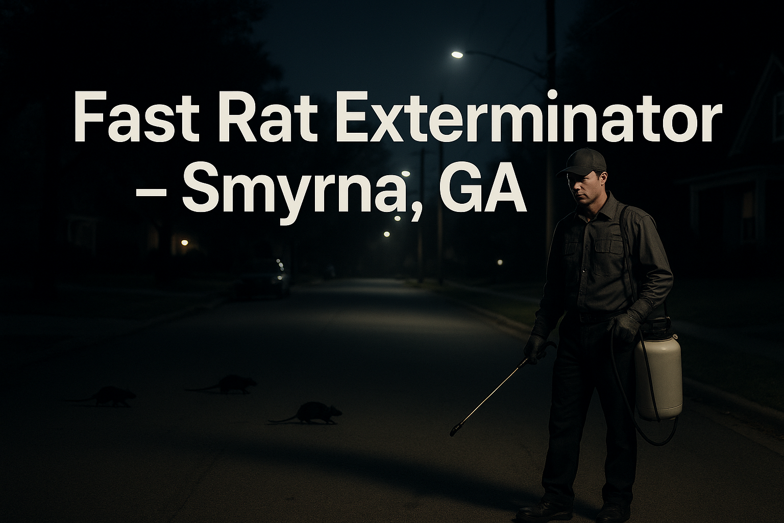 Fast Rat Exterminator in Smyrna, GA: Quick Relief for Your Home