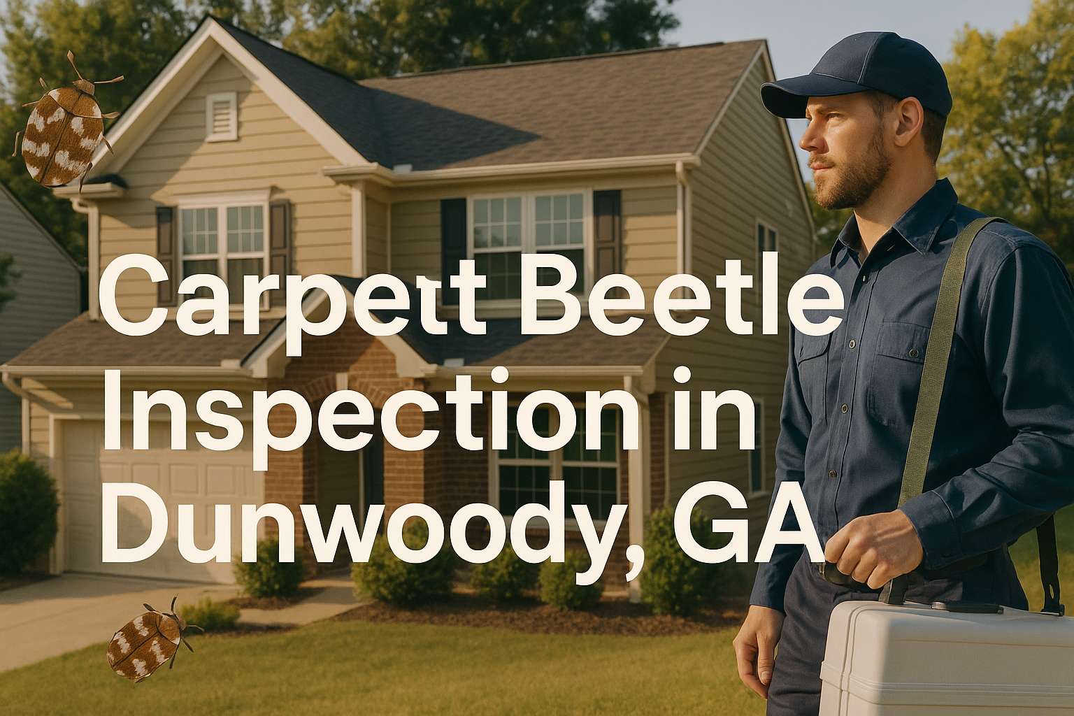Carpet Beetle Inspection in Dunwoody, Georgia: What to Expect and When to Call a Pro