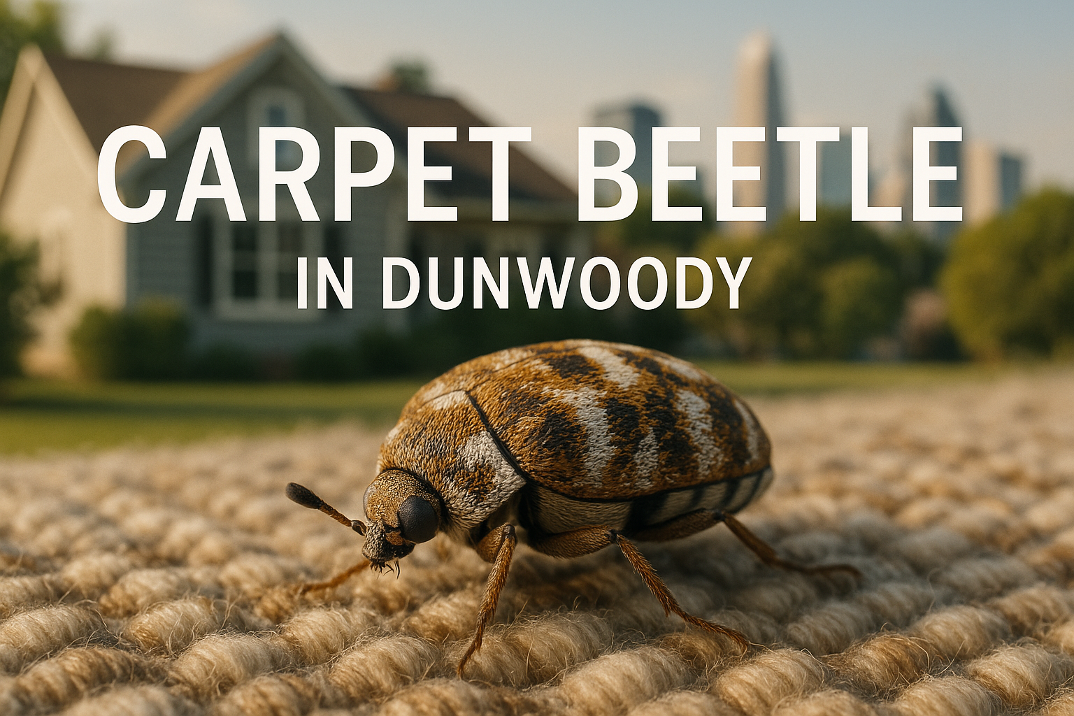 Find a Carpet Beetle Exterminator Near You in Dunwoody, GA: Local Guide