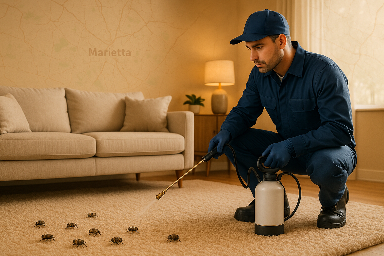 Top-Rated Carpet Beetle Control in Marietta, Georgia: Cost, Treatment & Tips