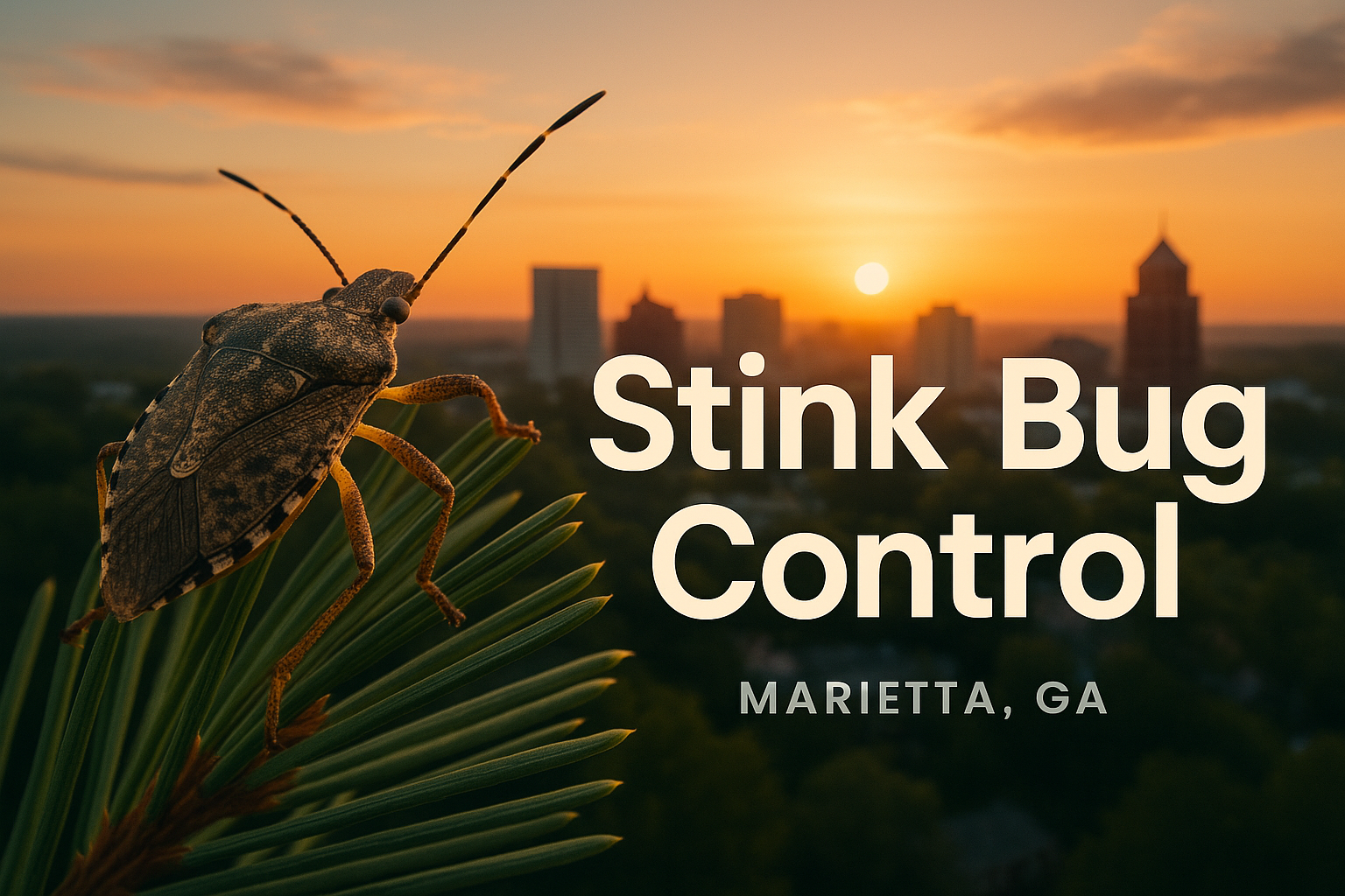 Top-Rated Stink Bug Control in Marietta, Georgia: Cost, Treatment & Tips
