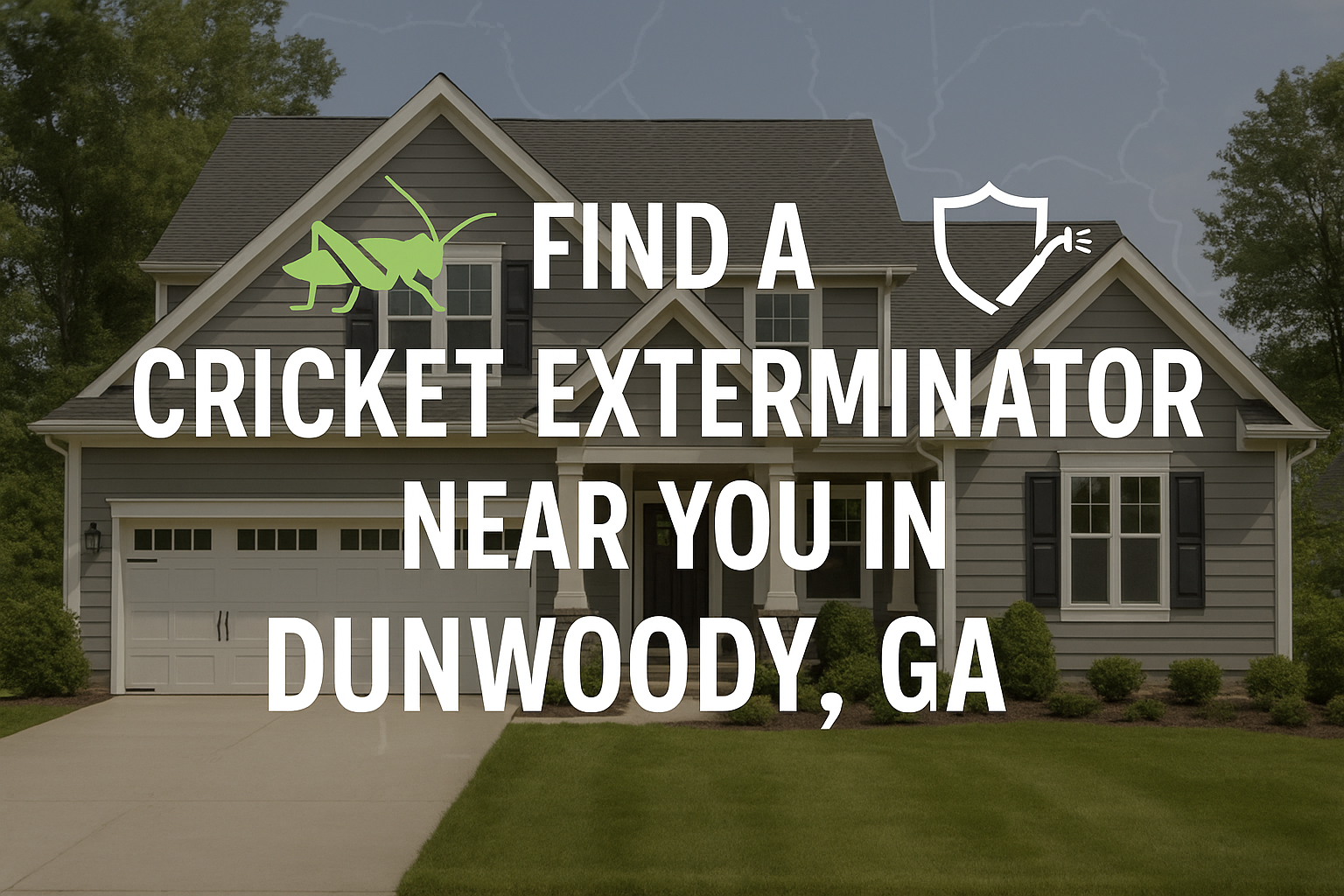 Find a Cricket Exterminator Near You in Dunwoody, GA: Local Guide
