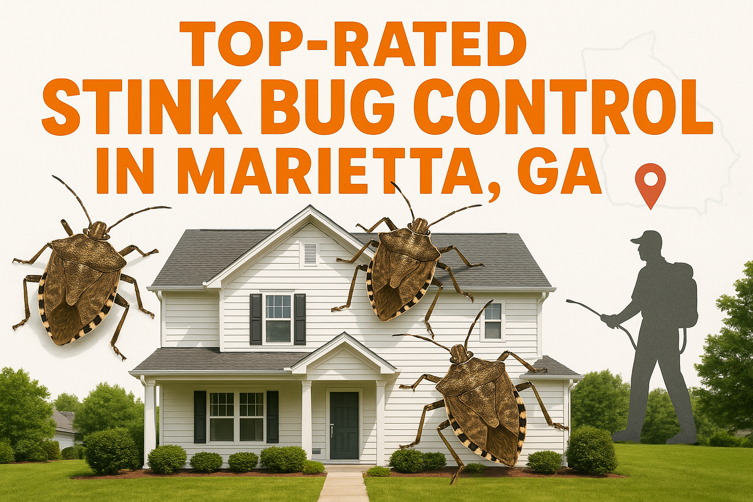 Top-Rated Stink Bug Control in Marietta, Georgia: Cost, Treatment & Tips