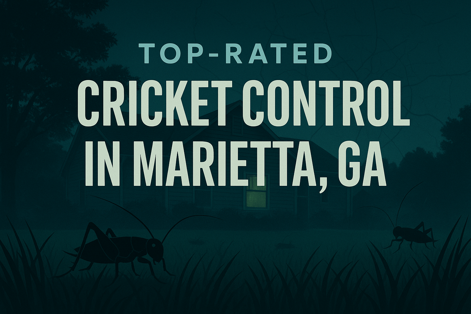 Top-Rated Cricket Control in Marietta, Georgia: Cost, Treatment & Tips