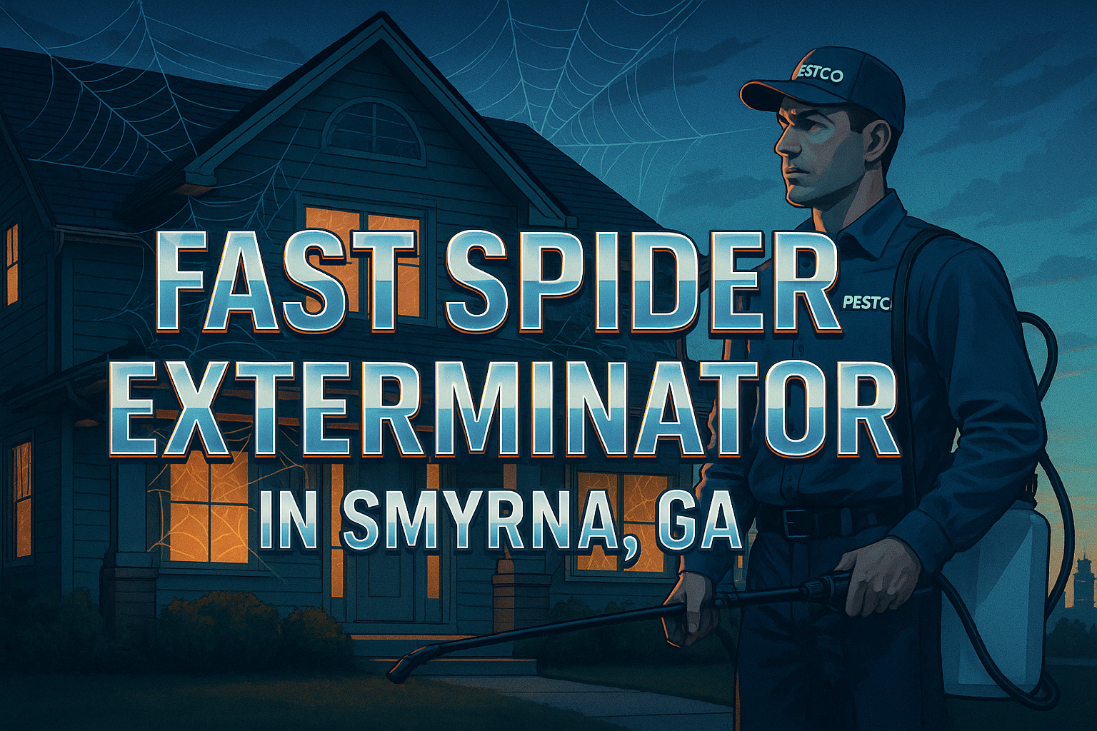 Fast Spider Exterminator in Smyrna, GA: Quick Relief for Your Home