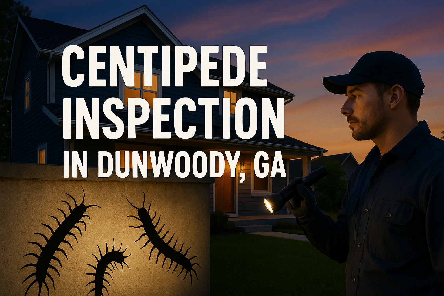 Centipede Inspection in Dunwoody, Georgia: What to Expect and When to Call a Pro