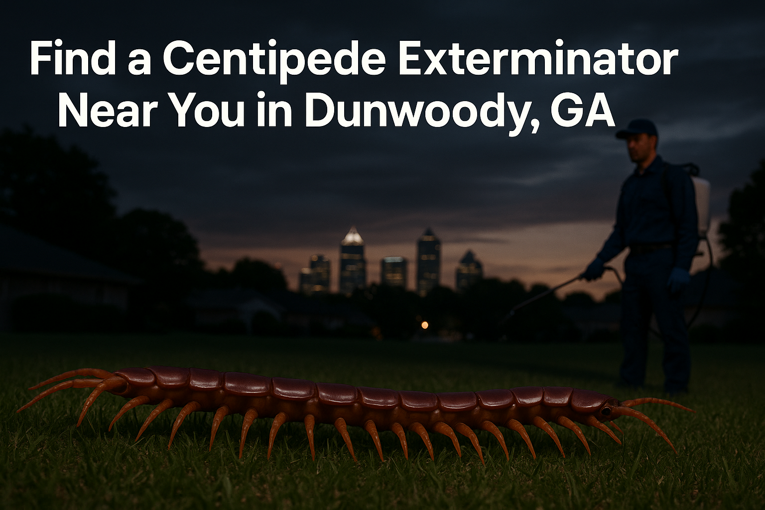 Find a Centipede Exterminator Near You in Dunwoody, GA: Local Guide