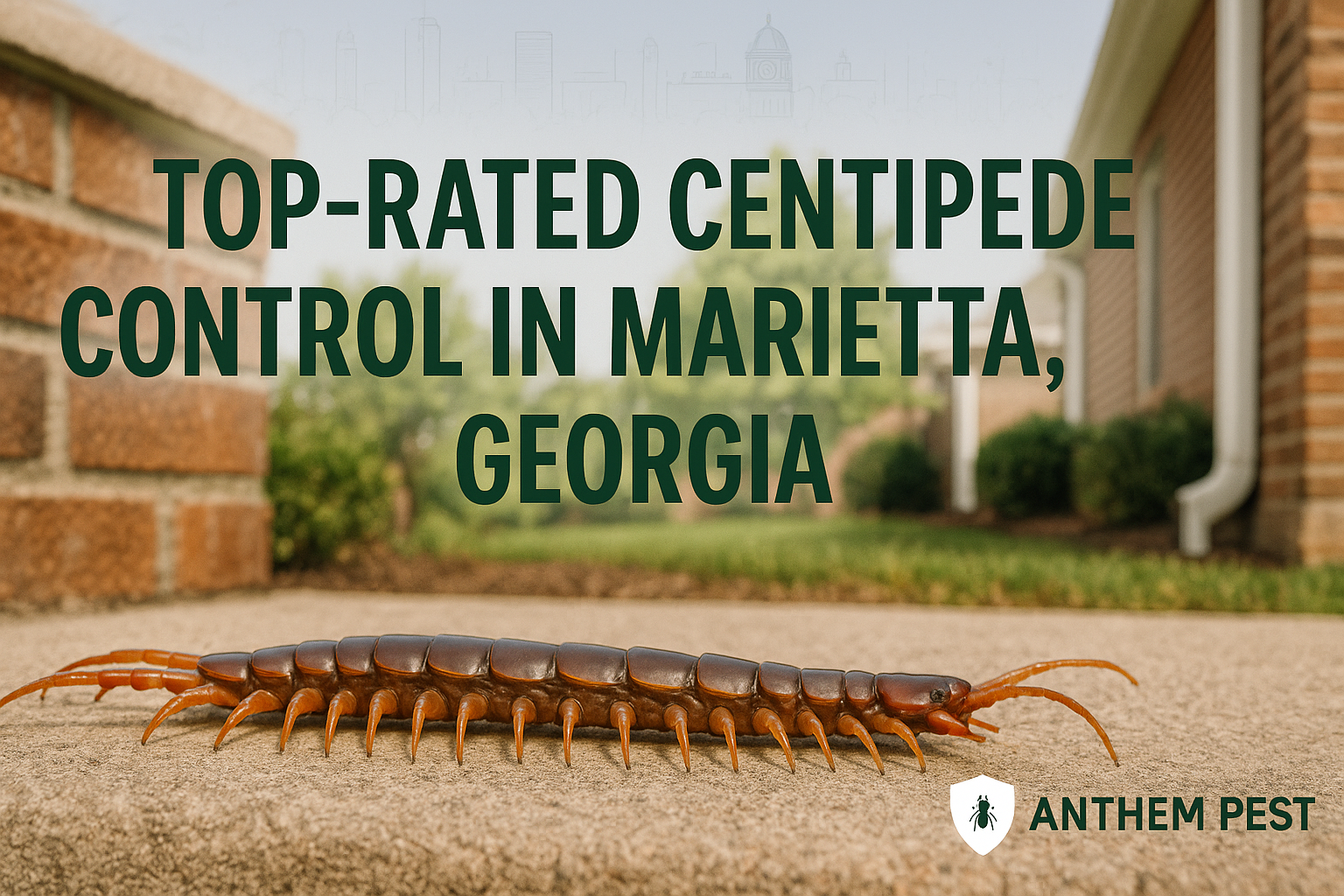 Top-Rated Centipede Control in Marietta, Georgia: Cost, Treatment & Tips