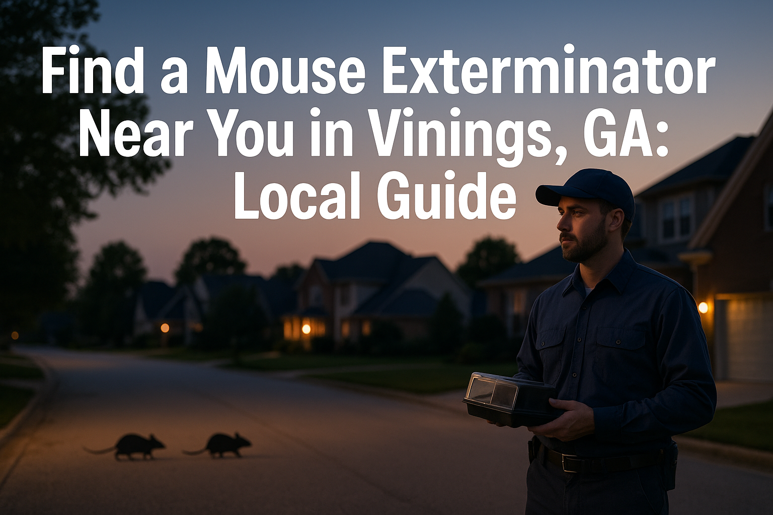 Find a Mouse Exterminator Near You in Vinings, GA: Local Guide