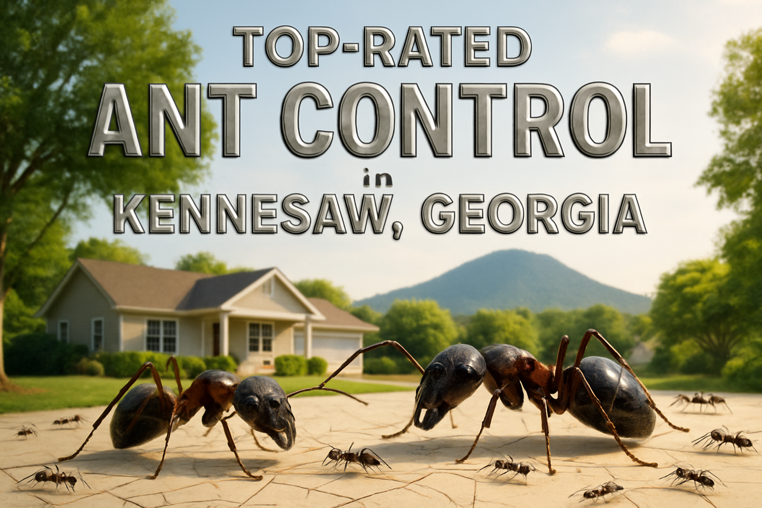 Top-Rated Ant Control in Kennesaw, Georgia: Cost, Treatment & Tips