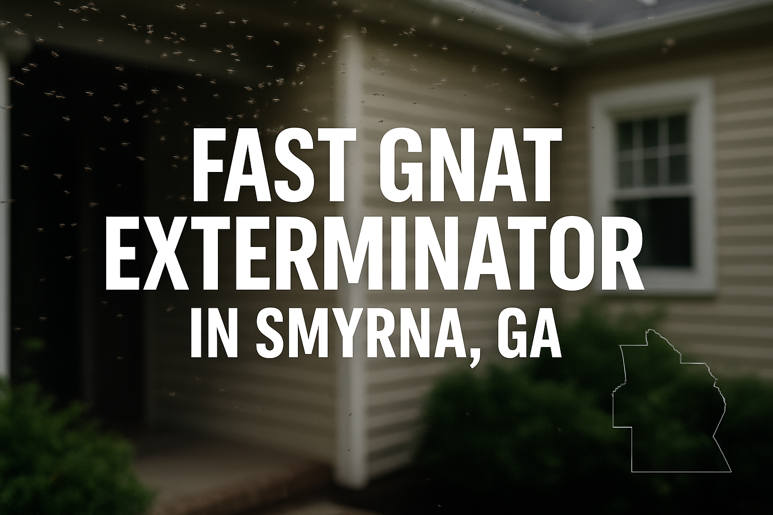Fast Gnat Exterminator in Smyrna, GA: Quick Relief for Your Home