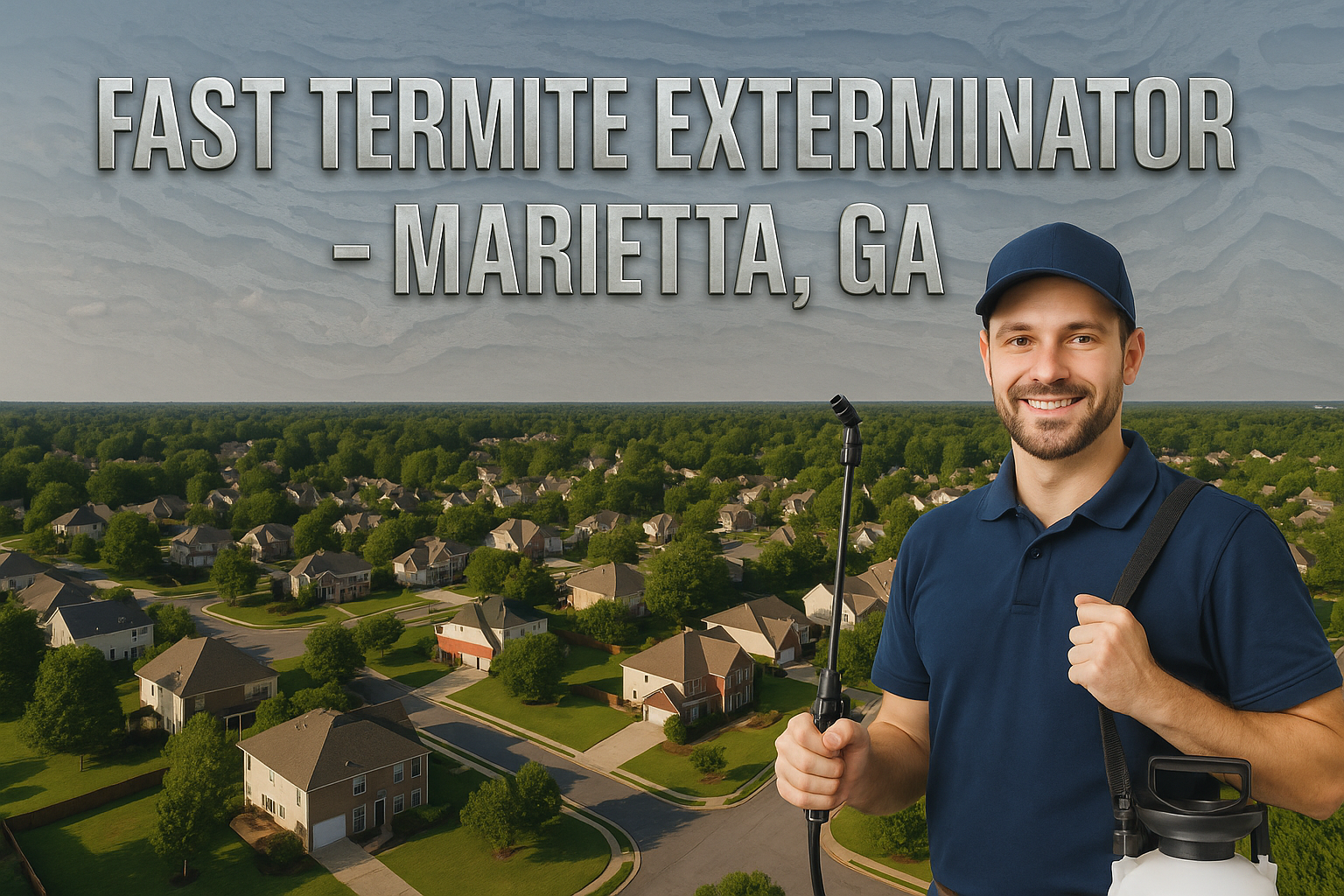 Fast Termite Exterminator in Marietta, GA: Quick Relief for Your Home