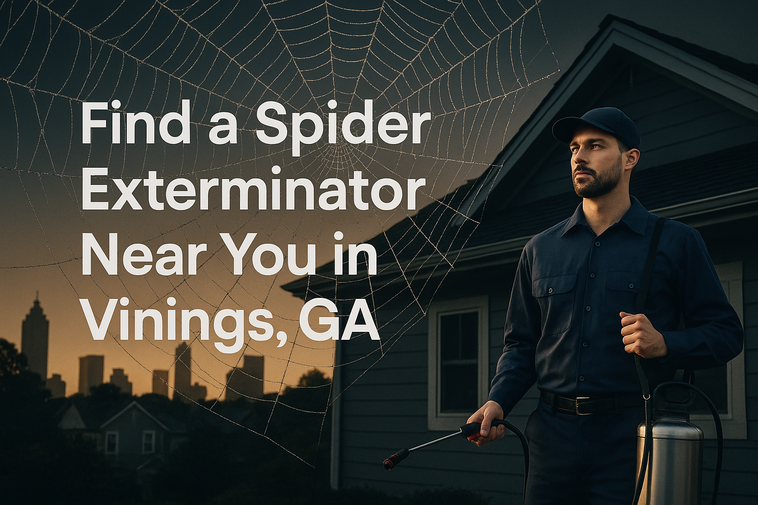 Find a Spider Exterminator Near You in Vinings, GA: Local Guide